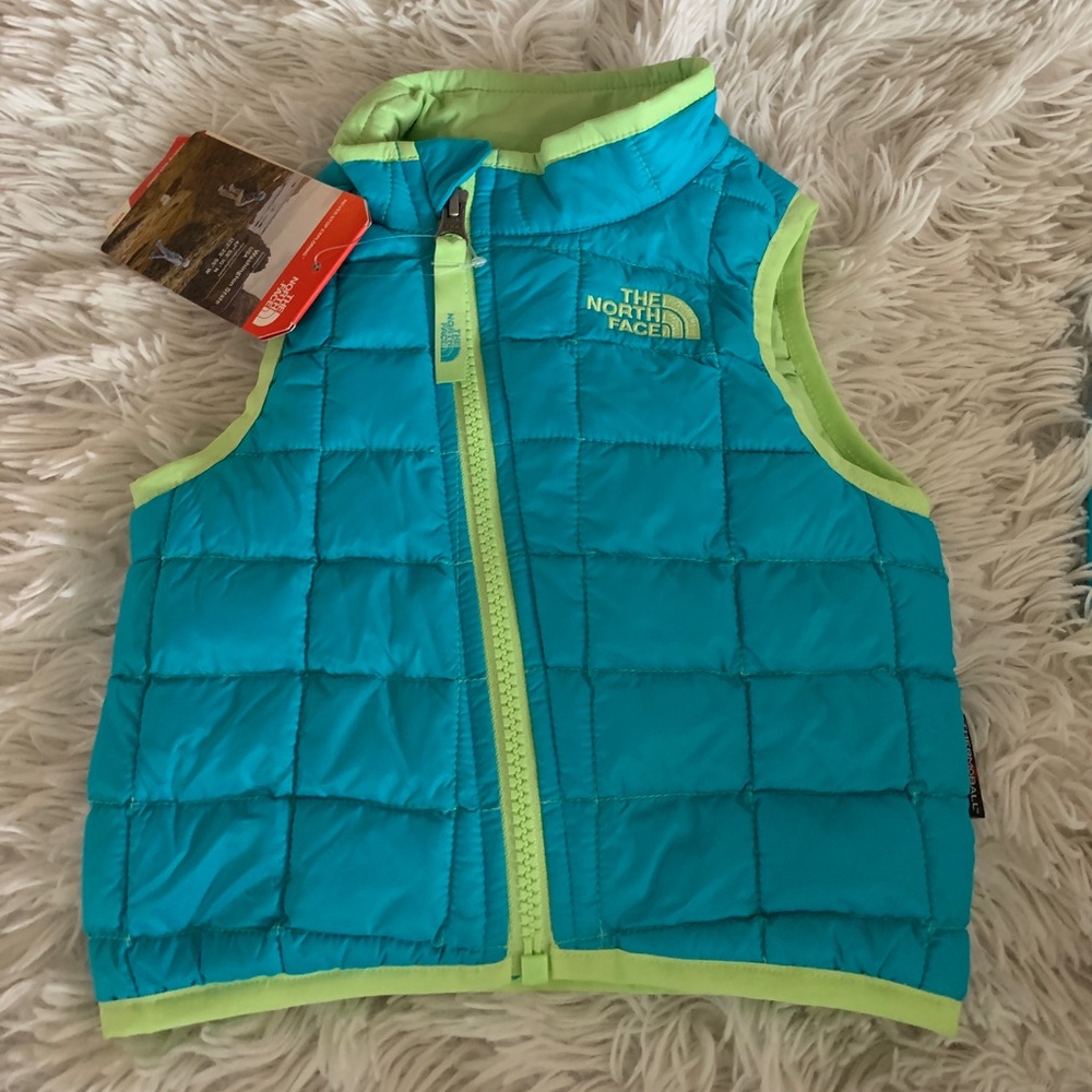 The north face thermoball baby vest jacket 6 month